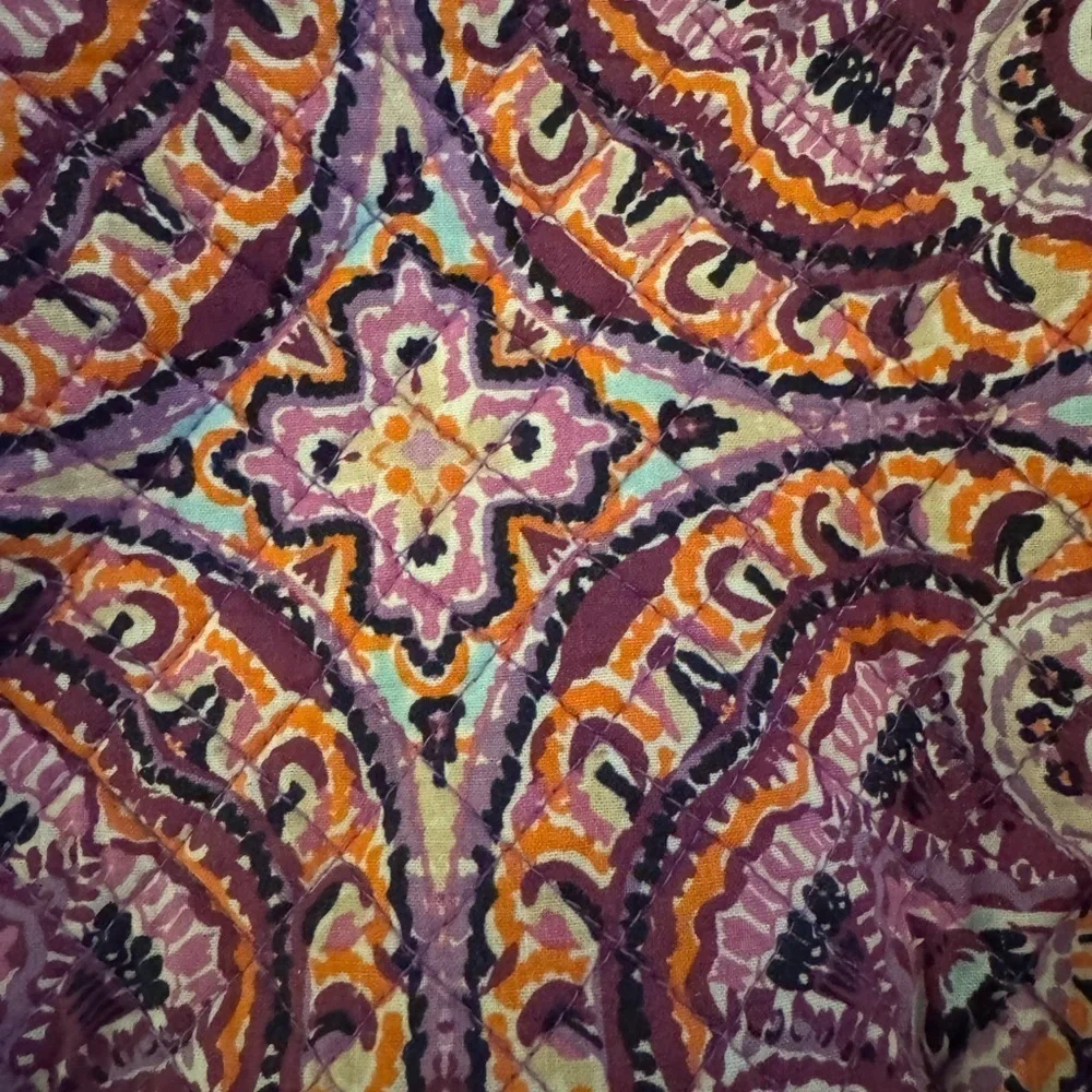 VERA BRADLEY Garden Floral Purple Backpack